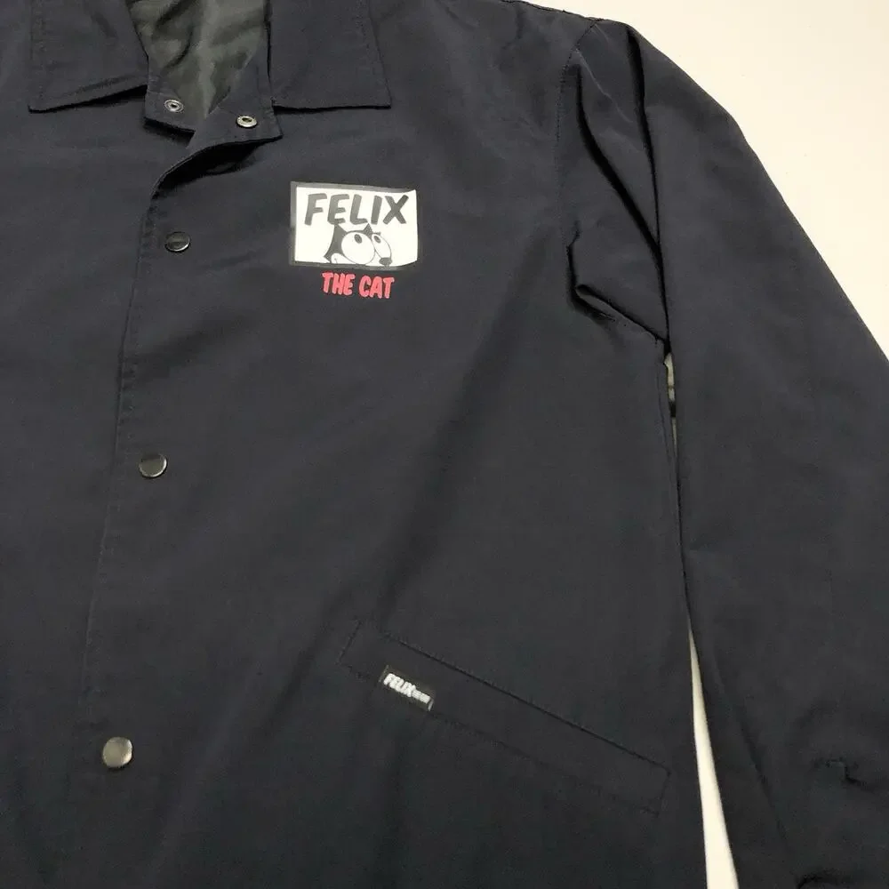 GU X FELIX the Cat Navy Blue Jacket Adult Size SMALL Dream Works